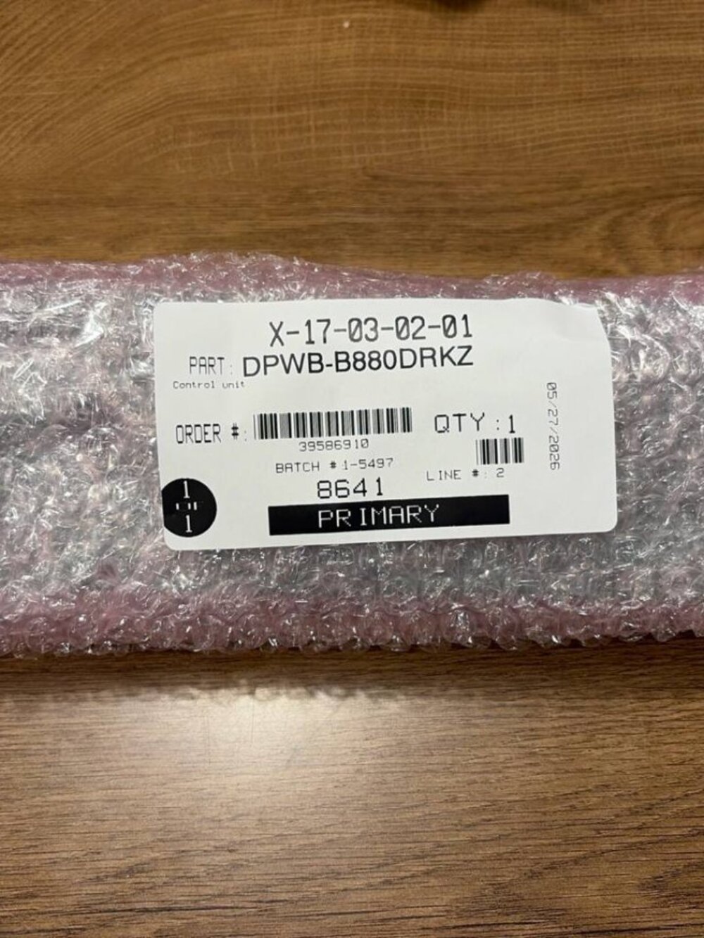 DPWB-B008DRKZ sharp control unit BRAND NEW